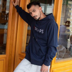 Men Sweatshirts Pullover Embroidery Logo Hoodies