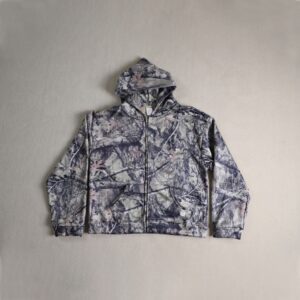 Digital Real Tree Printed Camouflage Hoodie Men