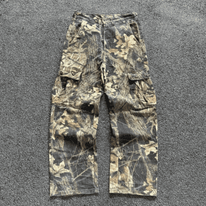 Men's Pants Baggy Tree Print Vintage Camo Cargo Pants